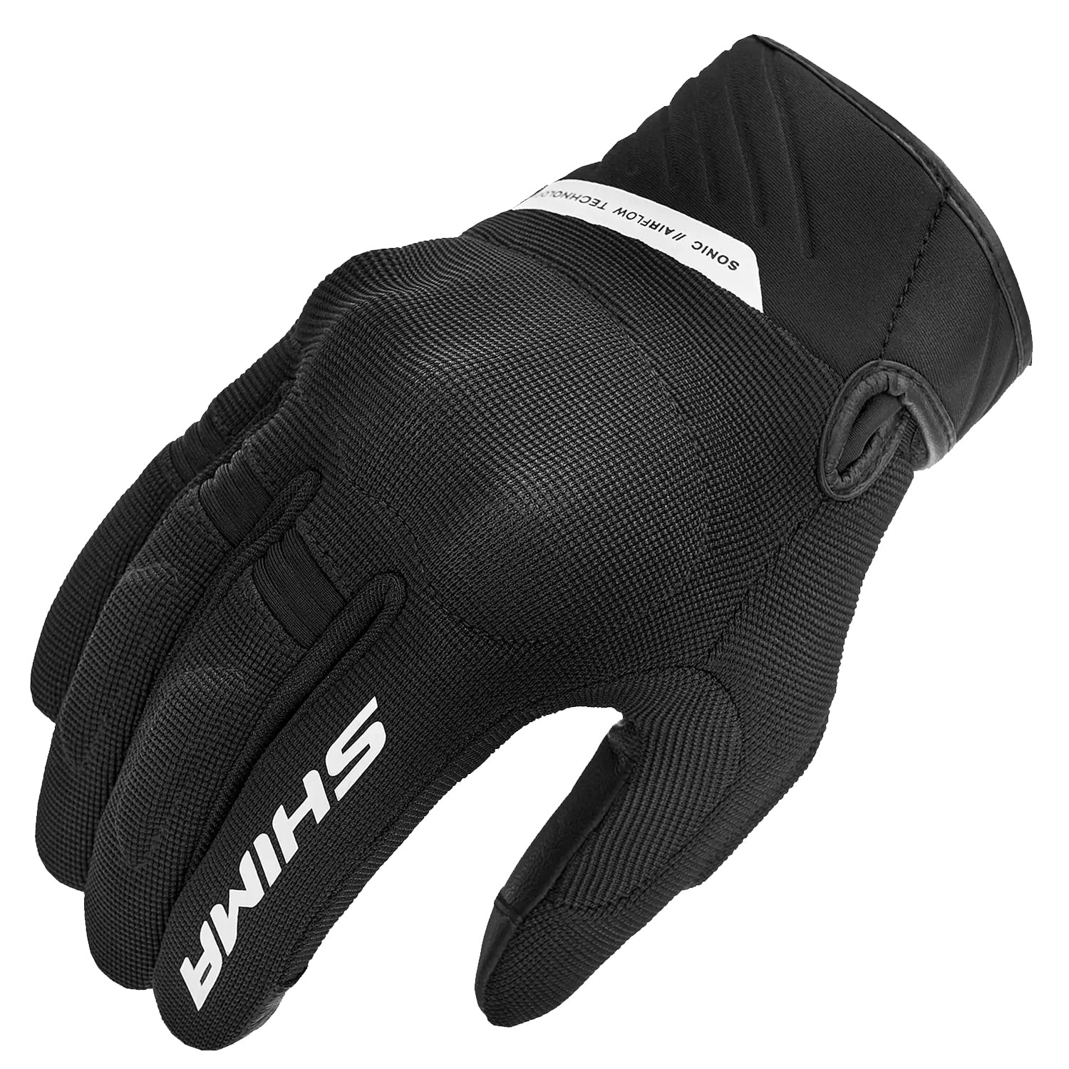 SHIMA SONIC GUANTI DA MOTO UOMO NERO BIANCO 