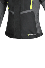 BELA - giacca donna Hurricane - Nero Giallo am- 3 IN 1 