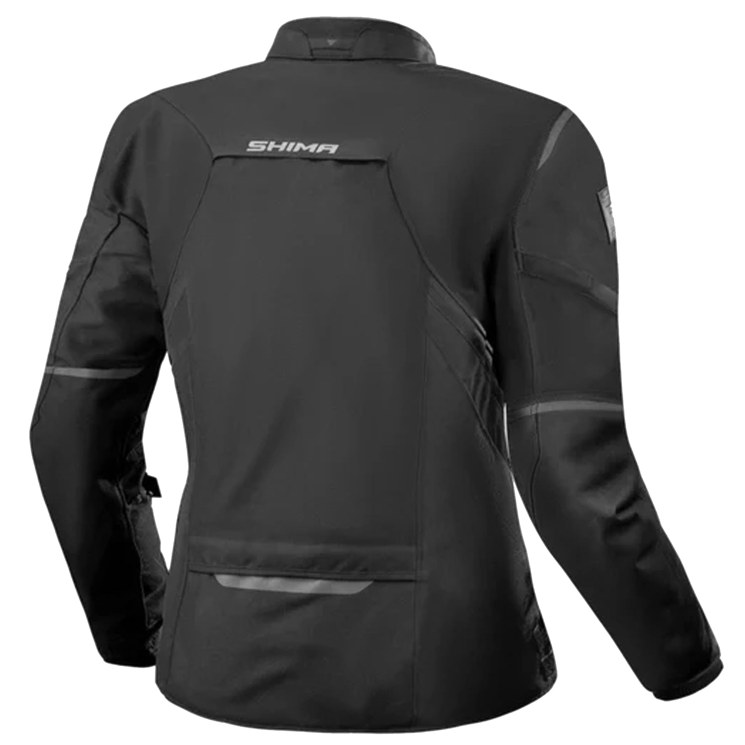SHIMA Rush 2.0 moto impermeabile tessuto donna Giacca Nera 