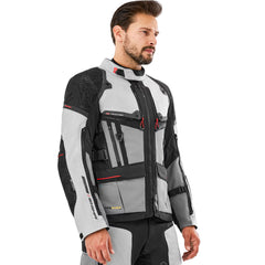 SHIMA TRACKER GIACCA DA MOTO TURISMO UOMO GRIGIO 