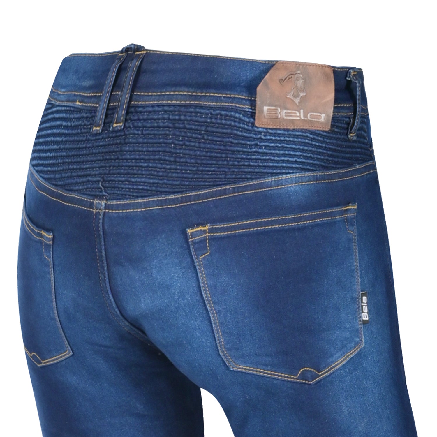 BELA ROCKER PANTALONI UOMO JEANS INDAZO 32L BLU 