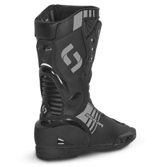 Shua Super Tech Stivali da moto da corsa /Pista Nero 