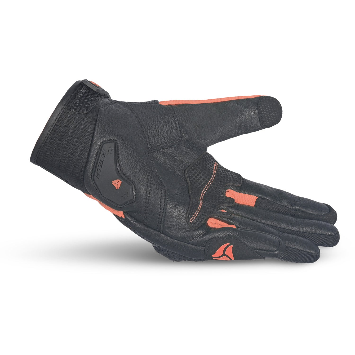 R-TECH KNIGHT RIDER GUANTES SUMMER NEGRO ROJO 