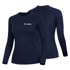 SHUA CORE DONNA CAMICIA INTERNA NAVY BLU 