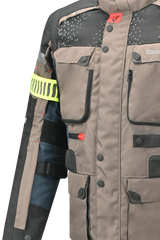 Bela Cross Road Extreme WP Giacca Tre strati moto per uomo Navy Blue / Marron ( Maniche removibili ) 