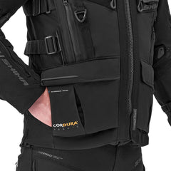 SHIMA TRACKER GIACCA DA MOTO TURISMO UOMO NERO 