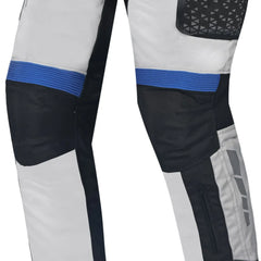 BELA CROSSROAD EXTREME WP PANTALONI UOMO MOTO GHIACCIO BLU NERO 