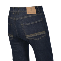 BELA RIO PANTALONI DA UOMO JEANS DENIM 32L BLU SCURO 