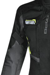 BELA - giacca donna Hurricane - Nero Giallo am- 3 IN 1 