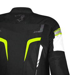 BELA SPRINTER GIACCA DI MOTO DUE STRATI GIACCA DI MOTO UOMO FLU NERO GIALLO 