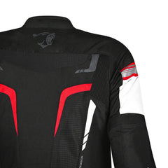 BELA SPRINTER GIACCA DI MOTO DUE STRATI TESSILE BAMBINI NERO ROSSO 