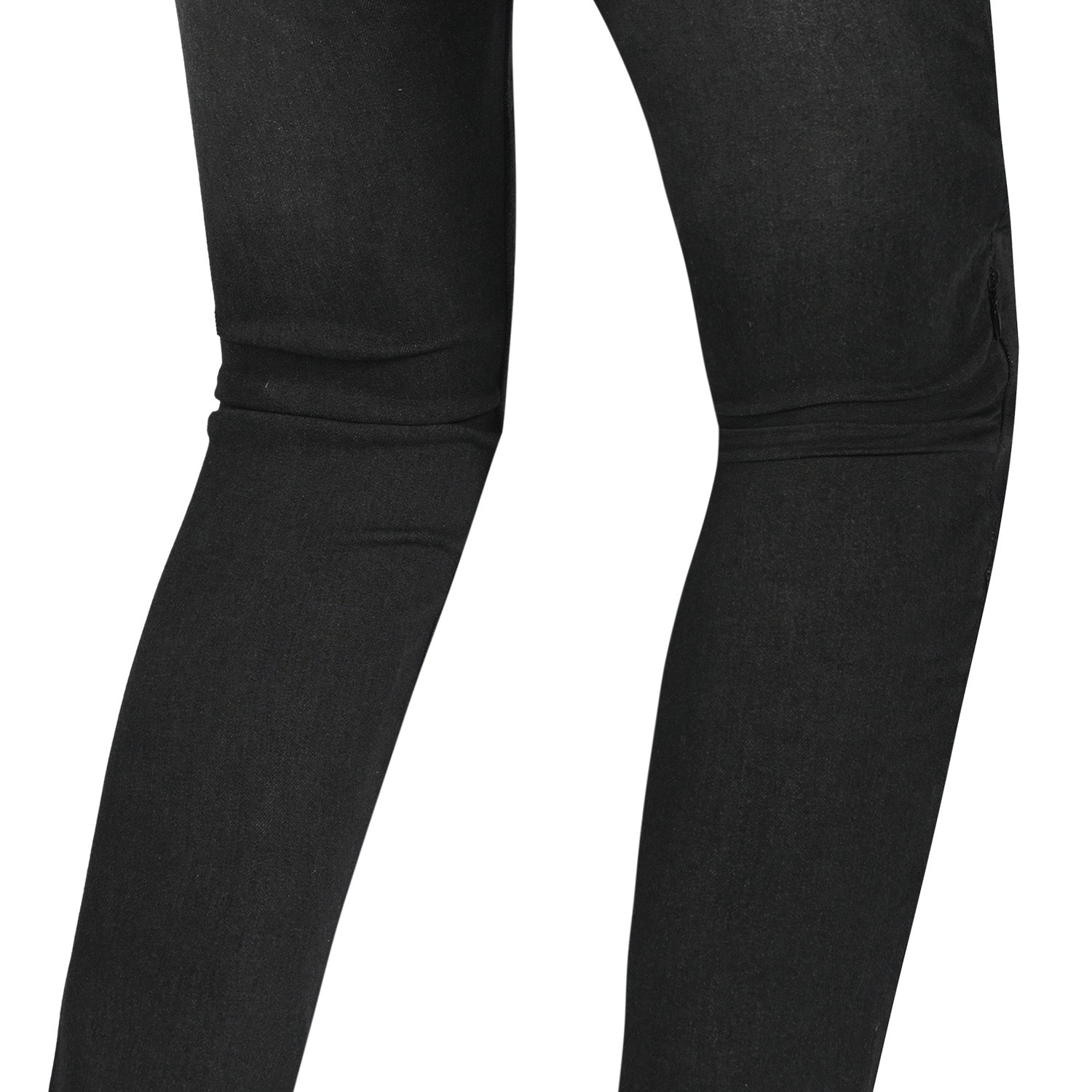 BELA CLARK PANTALONI DONNA JEANS NERO SPRAY 