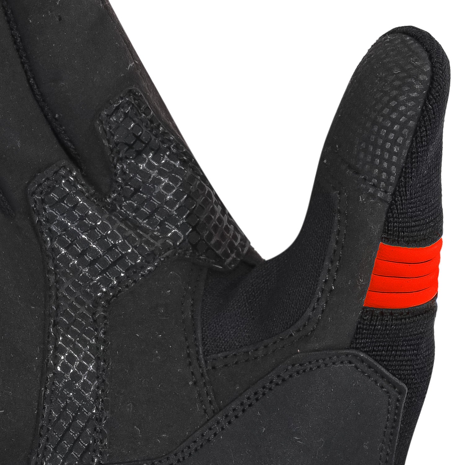 SHUA Proton Guanti da moto Nero Rosso 
