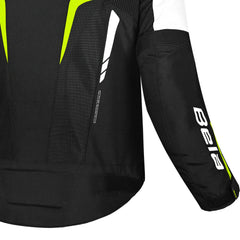 BELA SPRINTER GIACCA DI MOTO DUE STRATI GIACCA DI MOTO UOMO FLU NERO GIALLO 