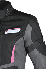 BELA giacca donna Hurricane Nero rosa 