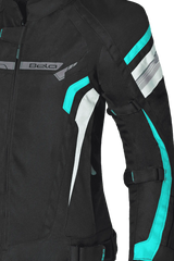 BELA giacca donna Hurricane Nero Turquoise 3 IN 1 
