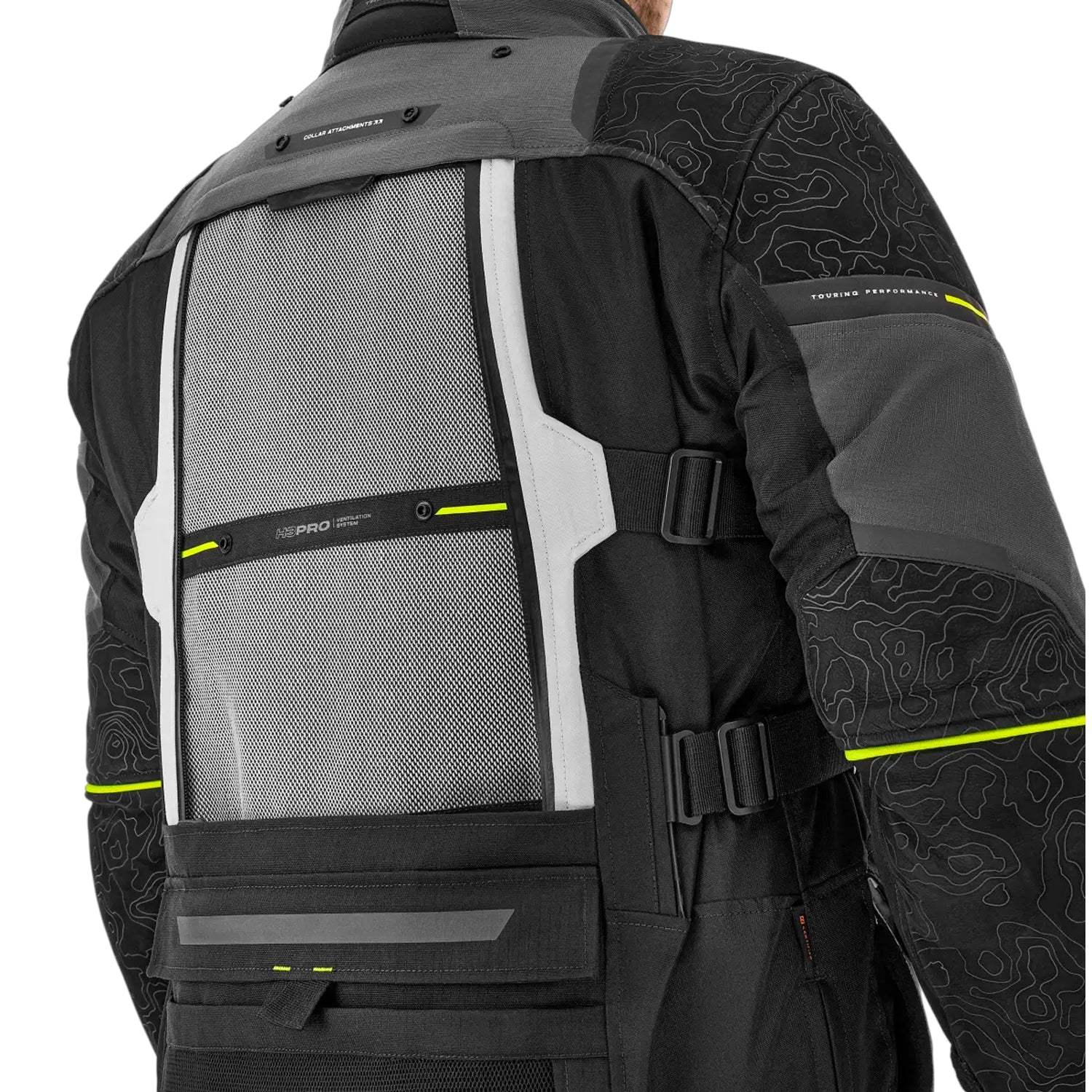 SHIMA TRACKER GIACCA DA MOTO TURISMO UOMO GRIGIO 