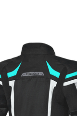 BELA giacca donna Hurricane Nero Turquoise 3 IN 1 