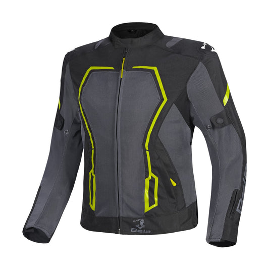 BELA ARTREX AIR 2.0 GIACCA NERO/GRIGIO/GIALLO FLUO – Yamoto.it