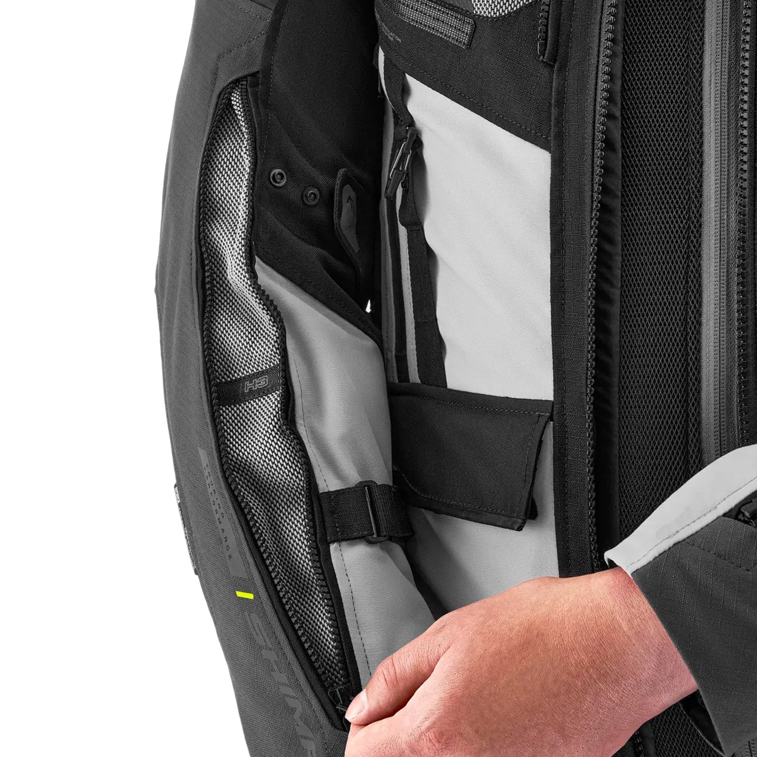 SHIMA TRACKER GIACCA DA MOTO TURISMO UOMO GRIGIO 