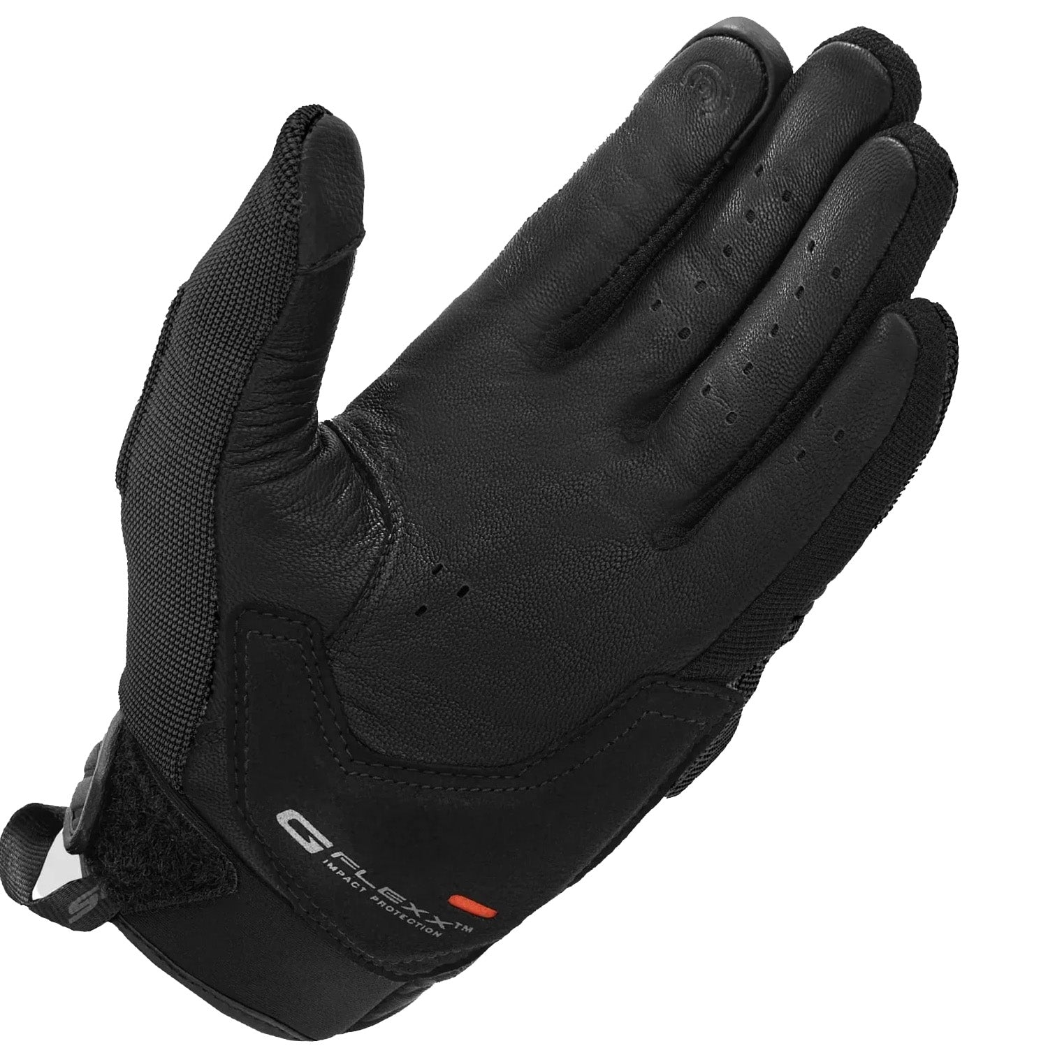 SHIMA SONIC guanti da moto in pelle donna nero bianco 