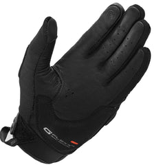 SHIMA SONIC guanti da moto in pelle donna nero bianco 