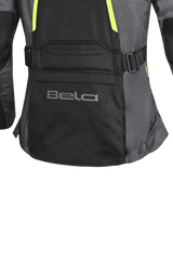 BELA - giacca donna Hurricane - Nero Giallo am- 3 IN 1 