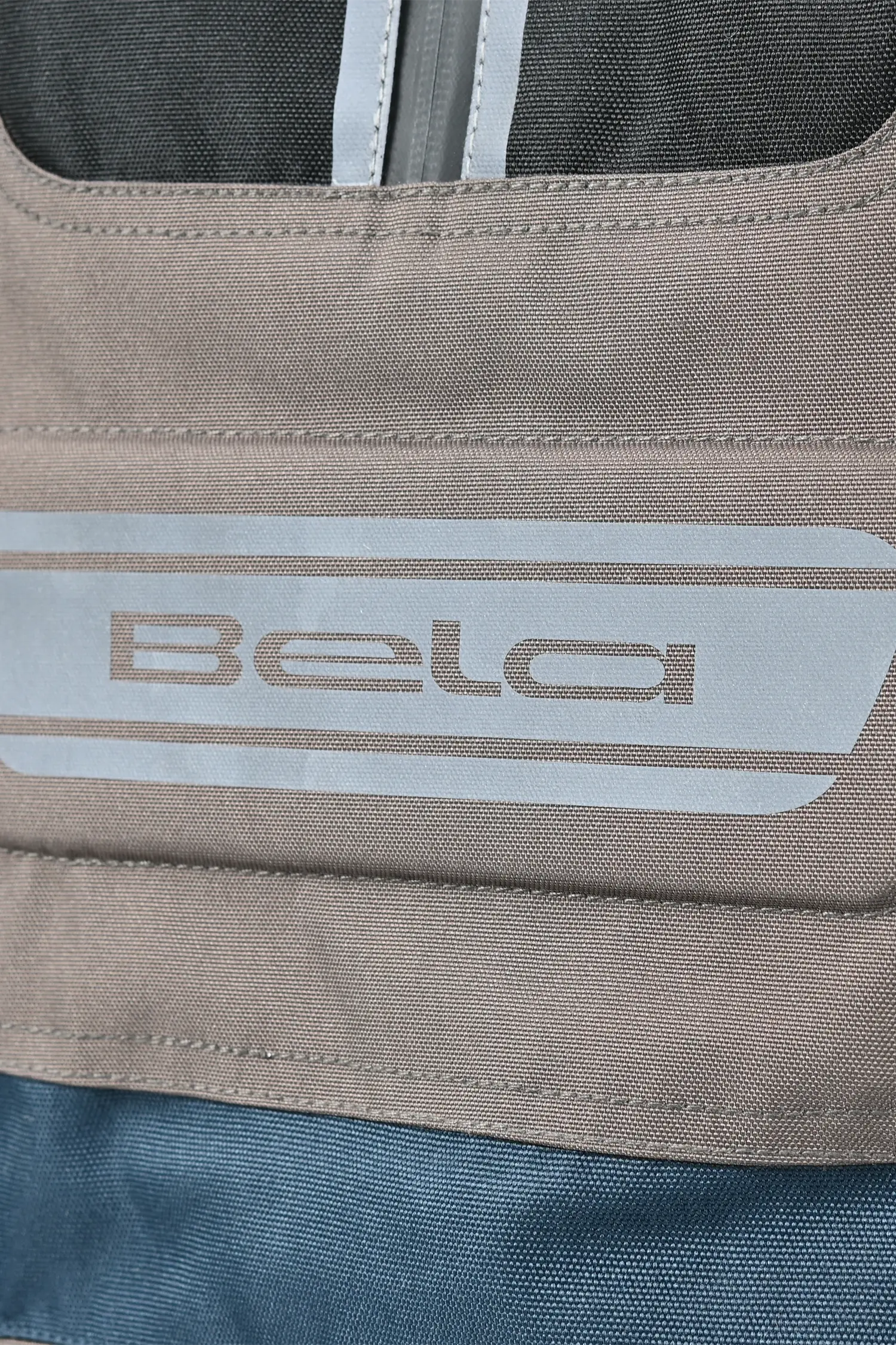 Bela Cross Road Extreme WP Giacca Tre strati moto per uomo Navy Blue / Marron ( Maniche removibili ) 