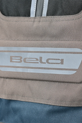 Bela Cross Road Extreme WP Giacca Tre strati moto per uomo Navy Blue / Marron ( Maniche removibili ) 