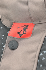 Bela Cross Road Extreme WP Giacca Tre strati moto per uomo Navy Blue / Marron ( Maniche removibili ) 