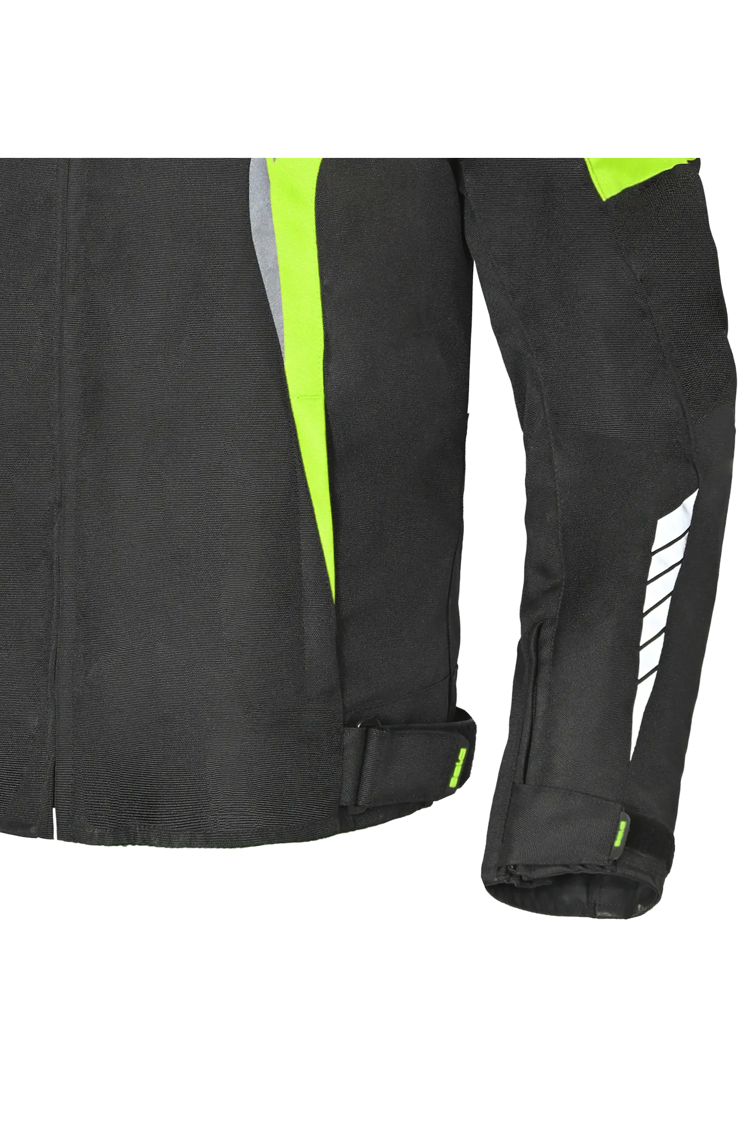 Bela Bradley Giacca da Moto Nero/ Giallo Fluor 