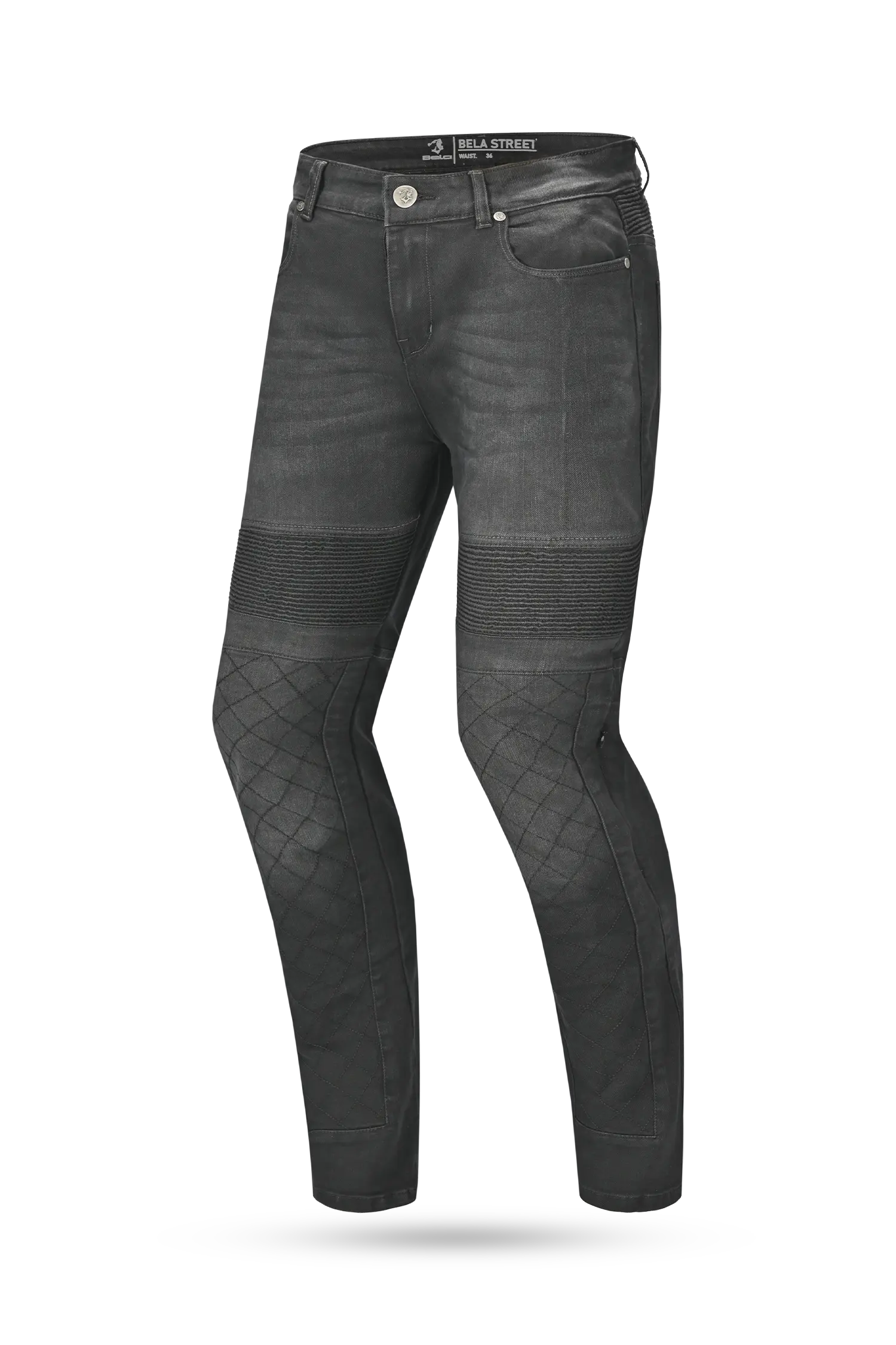 BELA - Pantalón Denim Jeans Street Lady CE Vaquero Negro 