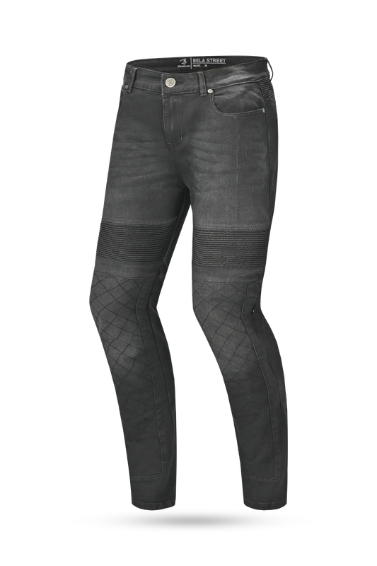 BELA - Pantalón Denim Jeans Street Lady CE Vaquero Negro 