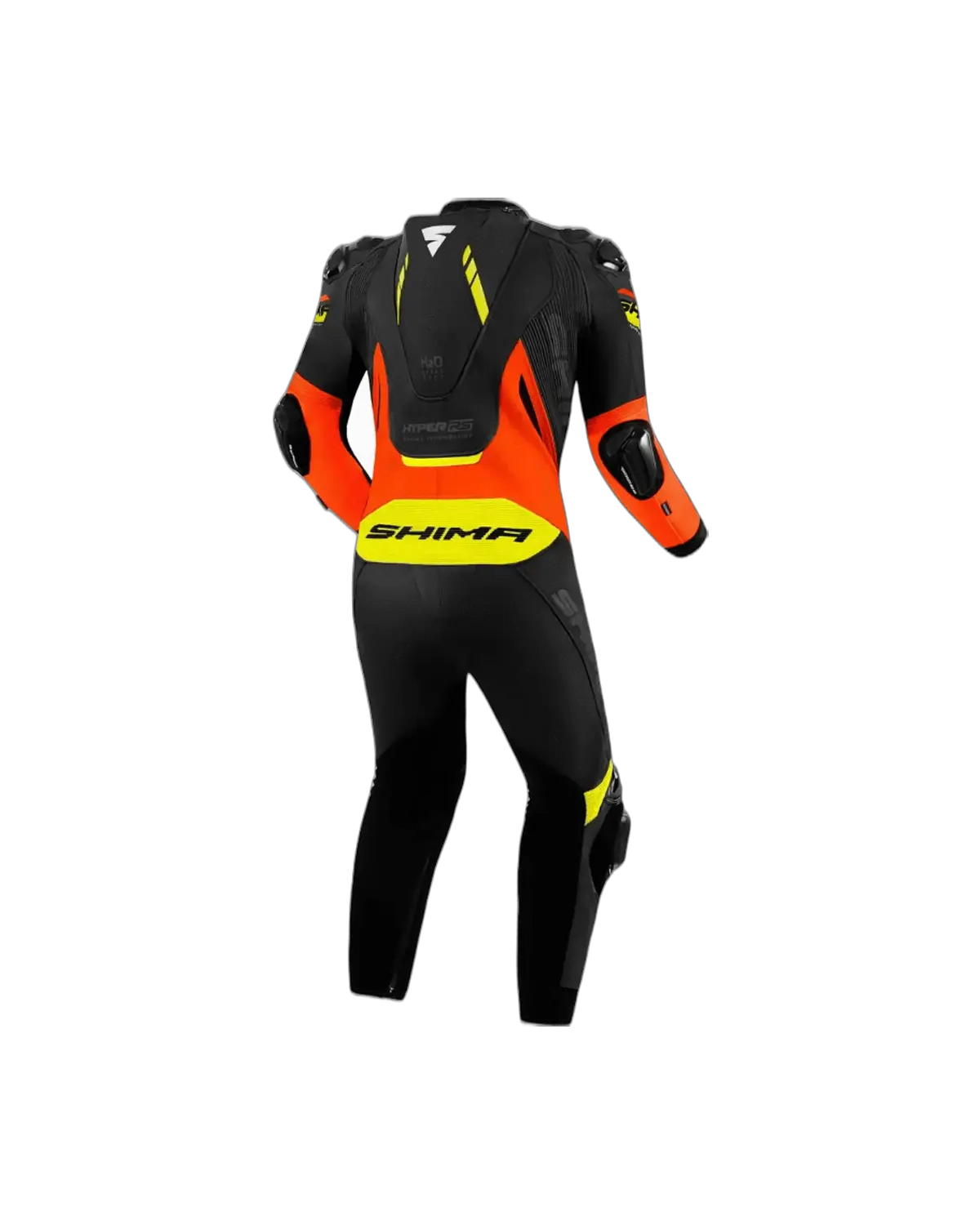 SHIMA TUTE DA CORSA HYPER RS 1PZ NERO ROSSO GIALLO 