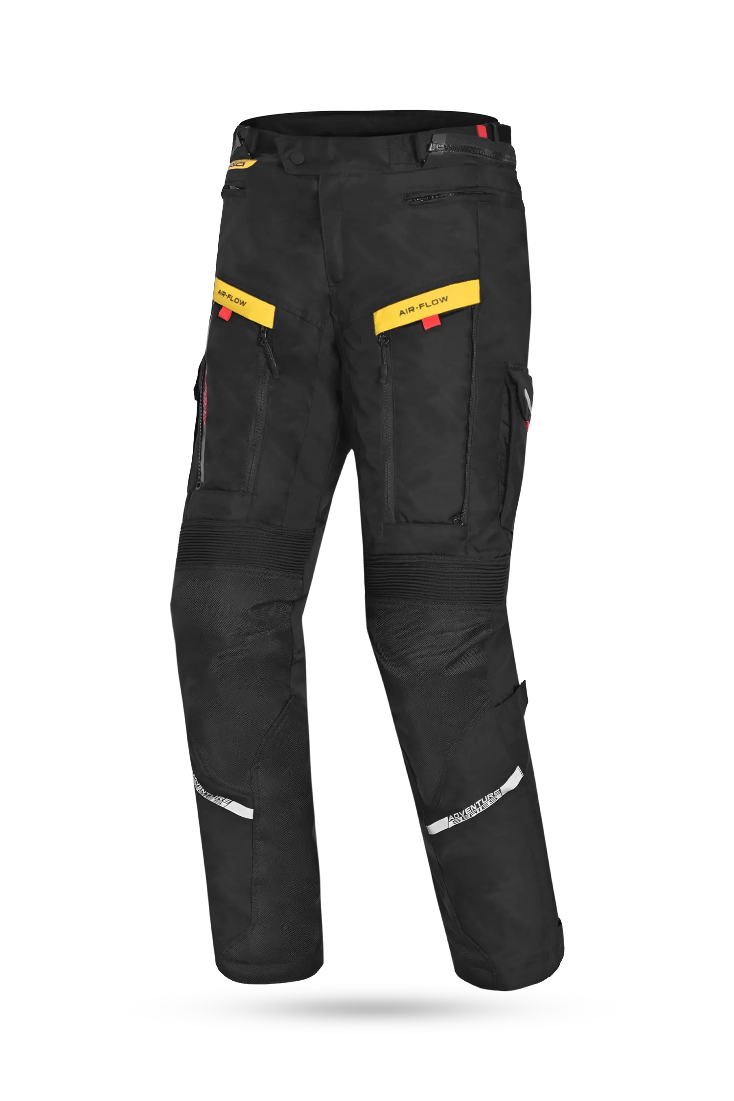 Bela Transformer Pantaloni da moto uomo Nero Giallo fluor 
