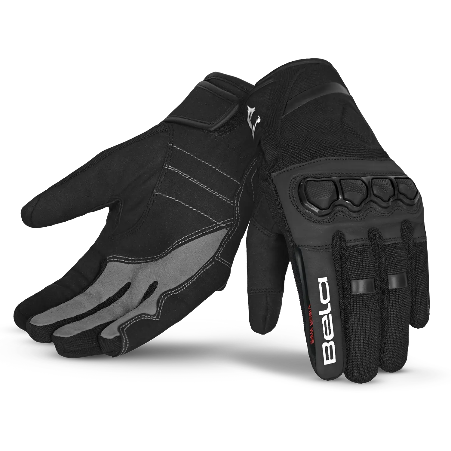 Bela Tracker Donna Guanti invernali da Moto Nero 