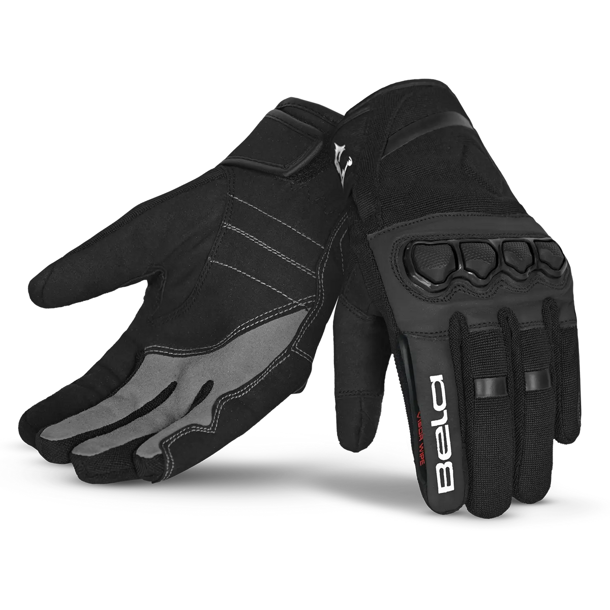 Bela Tracker Donna Guanti invernali da Moto Nero 