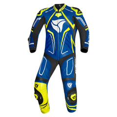 R-TECH RISING STAR MIX KANGAROO TUTA DI MOTO INTERA UOMO BLU GIALLO 
