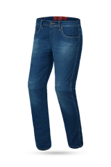 Bela Tough Rider da uomo Jeans da motociclista vintage blu 