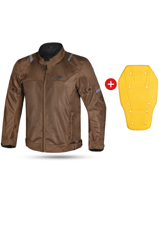 BELA MESH PRO GIACCA IN TESSUTO UOMO MARRON 