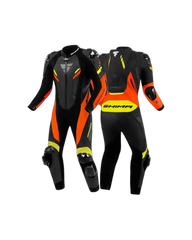 SHIMA TUTE DA CORSA HYPER RS 1PZ NERO ROSSO GIALLO 