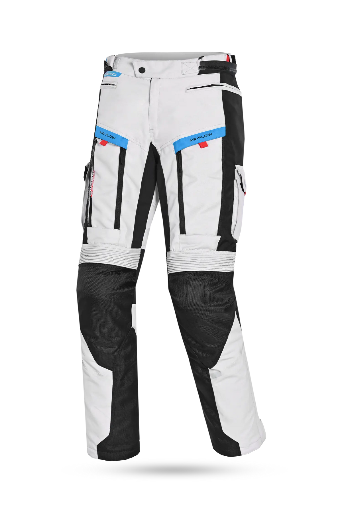 Bela Transformer Pantaloni da moto uomo Ghiaccio Nero Blu 