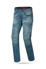 Bela Rocker Jeans Moto Uomo Azzurro 