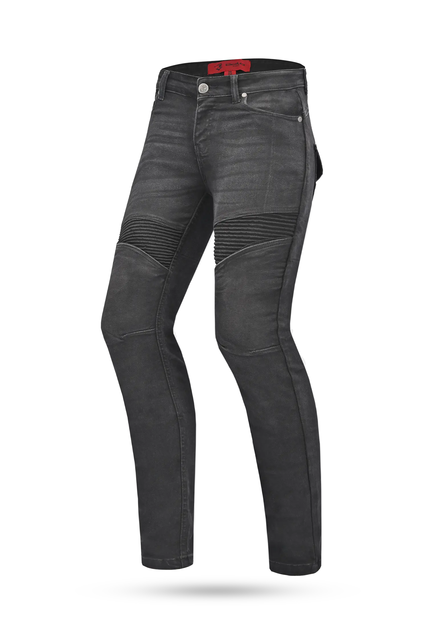 Bela Rosekin Jeans Moto per Donna Nero vaquero 