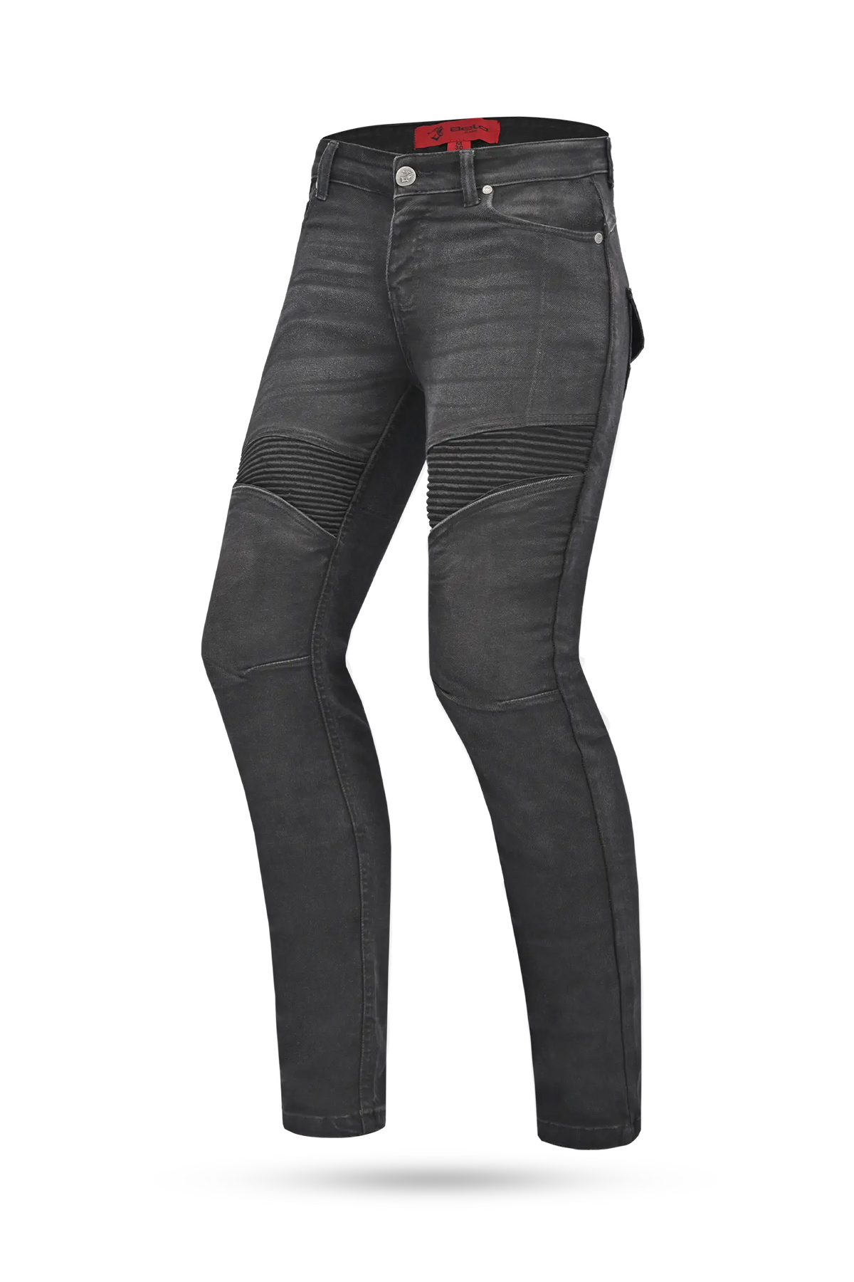 Bela Rosekin Jeans Moto per Donna Nero vaquero 