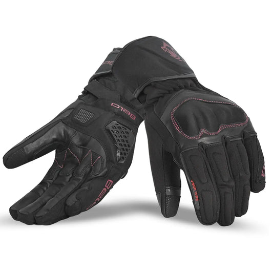 Bela - Frost Shield Guantes Negro Burdeos Burgundy 