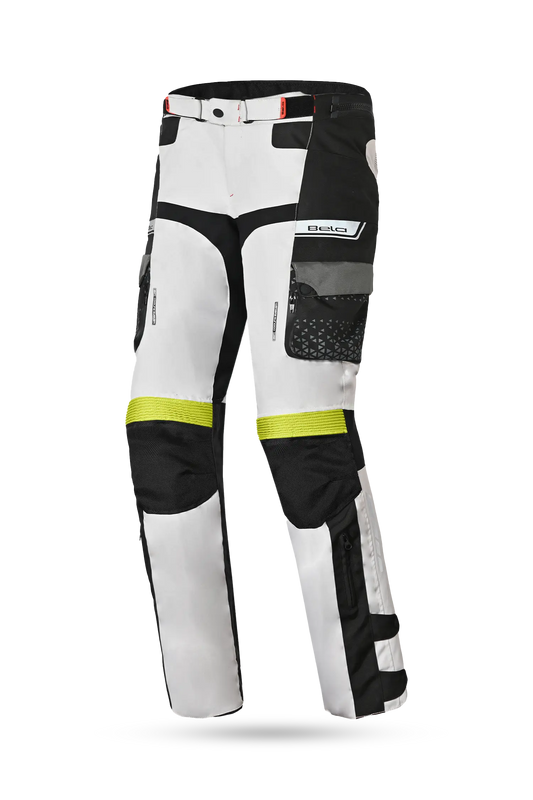 Bela Crossroad Extreme WP Pantaloni tessuto impermeabile Ghiaccio/Nero/Giallo Fluor 