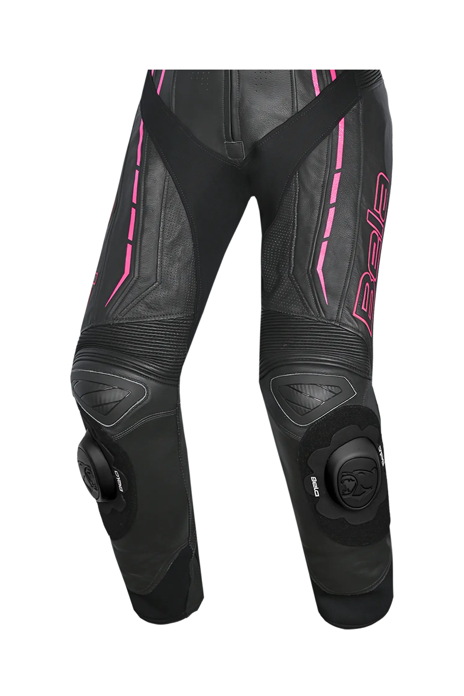 Bela Rocket Nero rosa 1PC Tute Pelle Di Canguro Mix Donna 