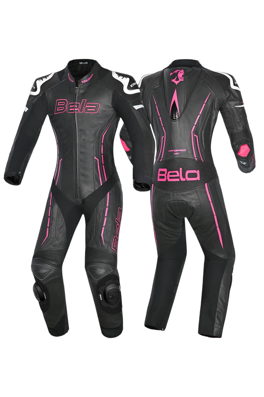 Bela Rocket Nero rosa 1PC Tute Pelle Di Canguro Mix Donna 