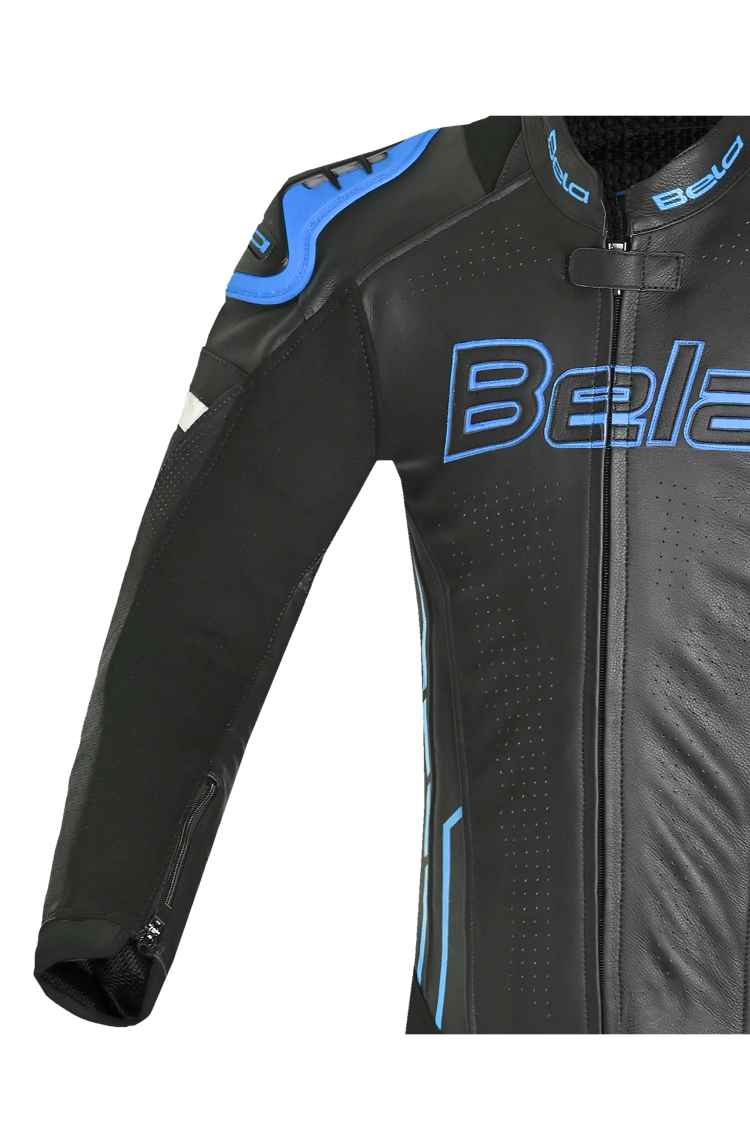 BELA-1PC tuta ROCKET MIX CANGURO NERO/Blu 